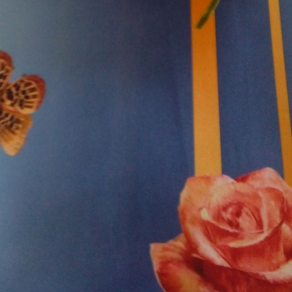 SHOWER CURTAIN "CATALINA" PRODUCTS CORP. ROSES NEW